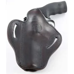 1791 GUNLEATHER RVH2 Stealth Black RH K Frame Revolver Holster (RVH-2-SBL-R)
