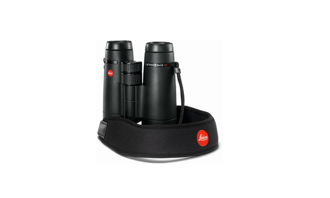 LEICA Neoprene Pitch Black Bino Neck Strap (42052) - Image 3