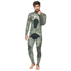 SEAC Men's Pirana 1.5mm Two-Pieces Wetsuit