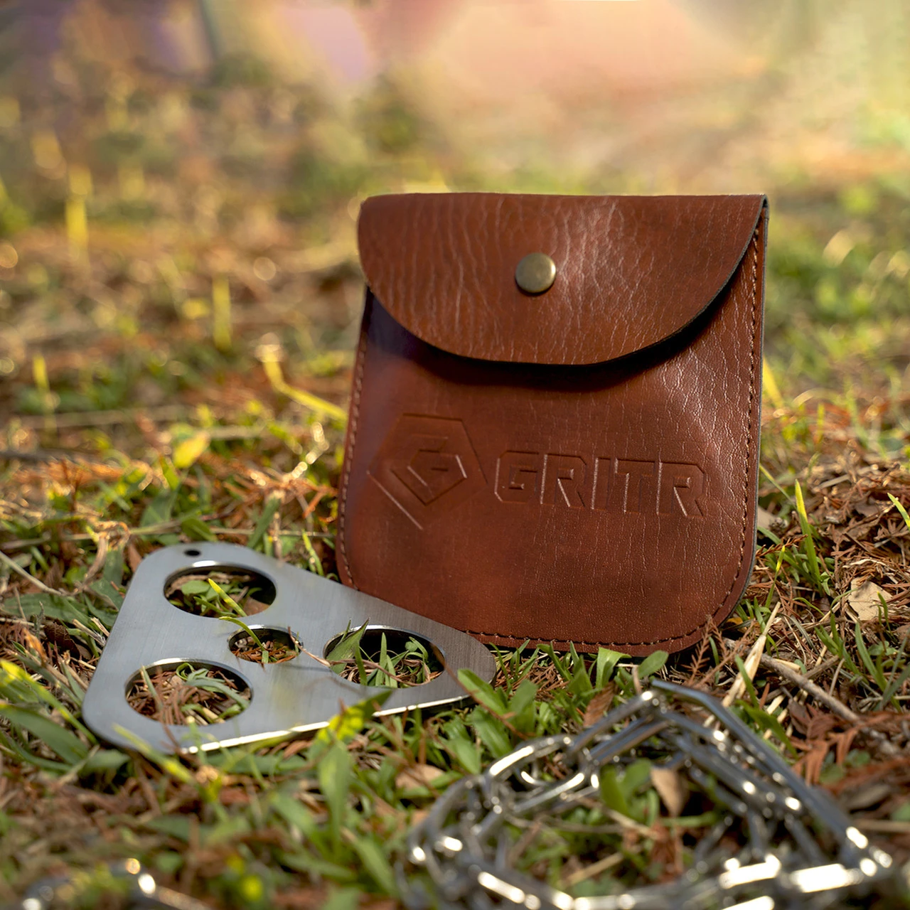 GRITR Camping Tripod Grill Board Set - Image 6