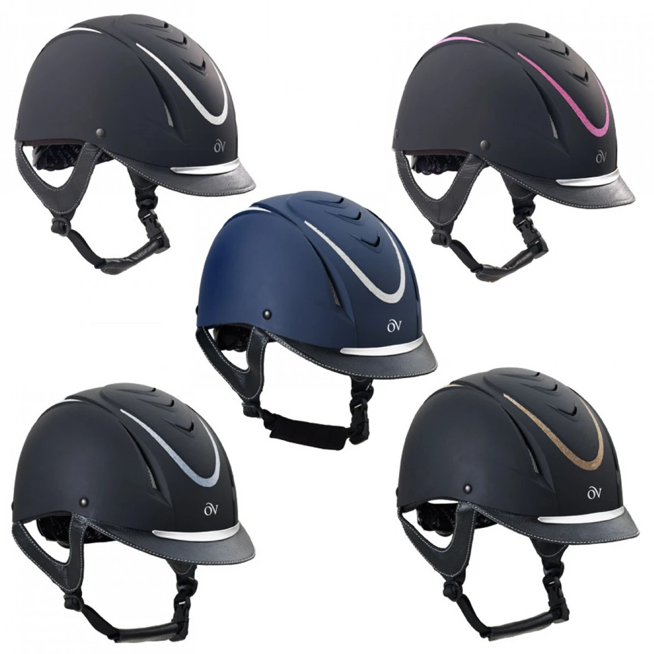 OVATION Z-6 Glitz Riding Helmet - Image 5