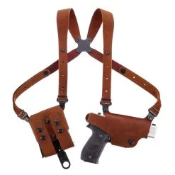 GALCO Classic Lite 2.0 Right Hand Natural Tan Shoulder System For Glock 17/19/22/23 (CL2-224)