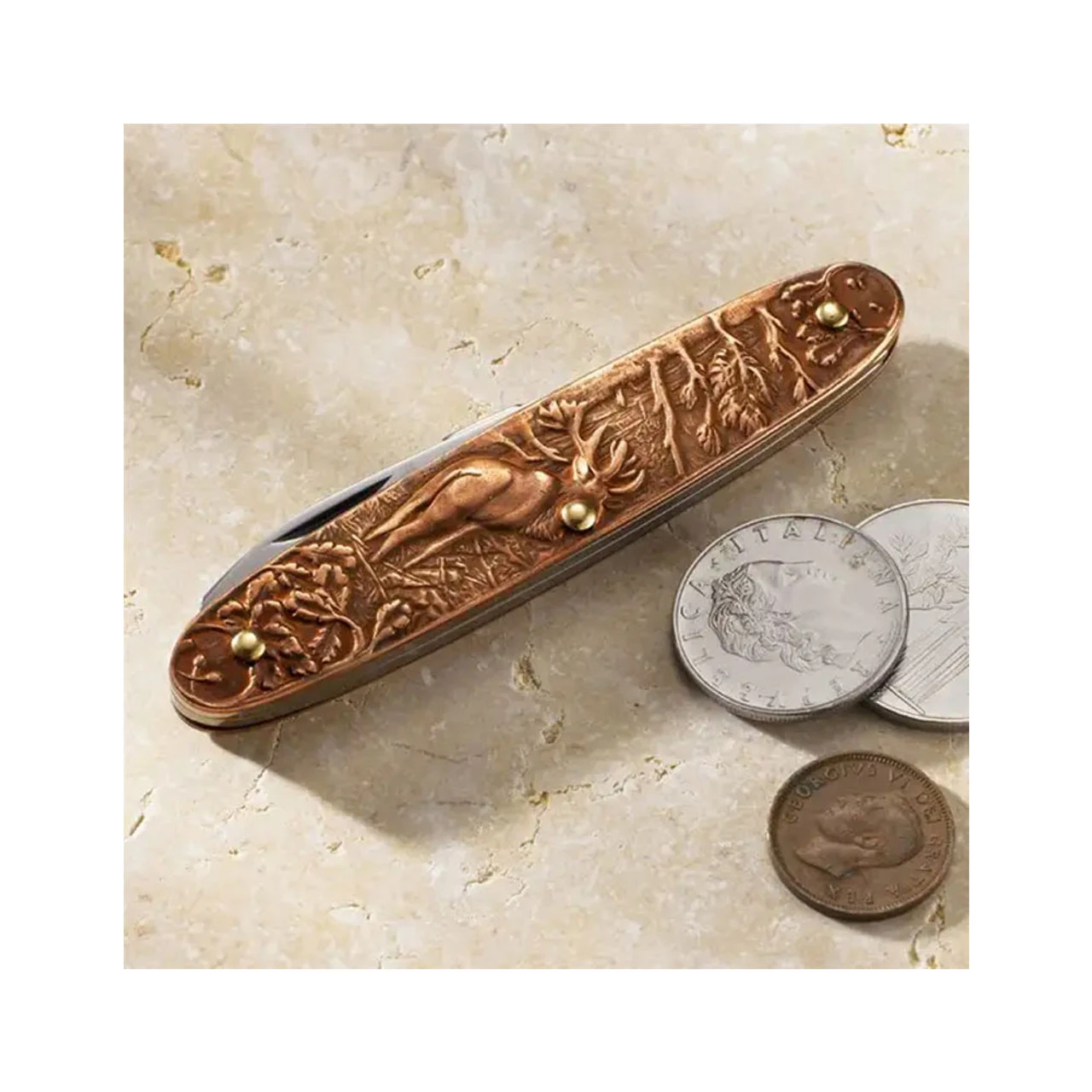 BERETTA PB Copper Folding Knife With Cartridge Extractor (CO08-1-9) - Image 2