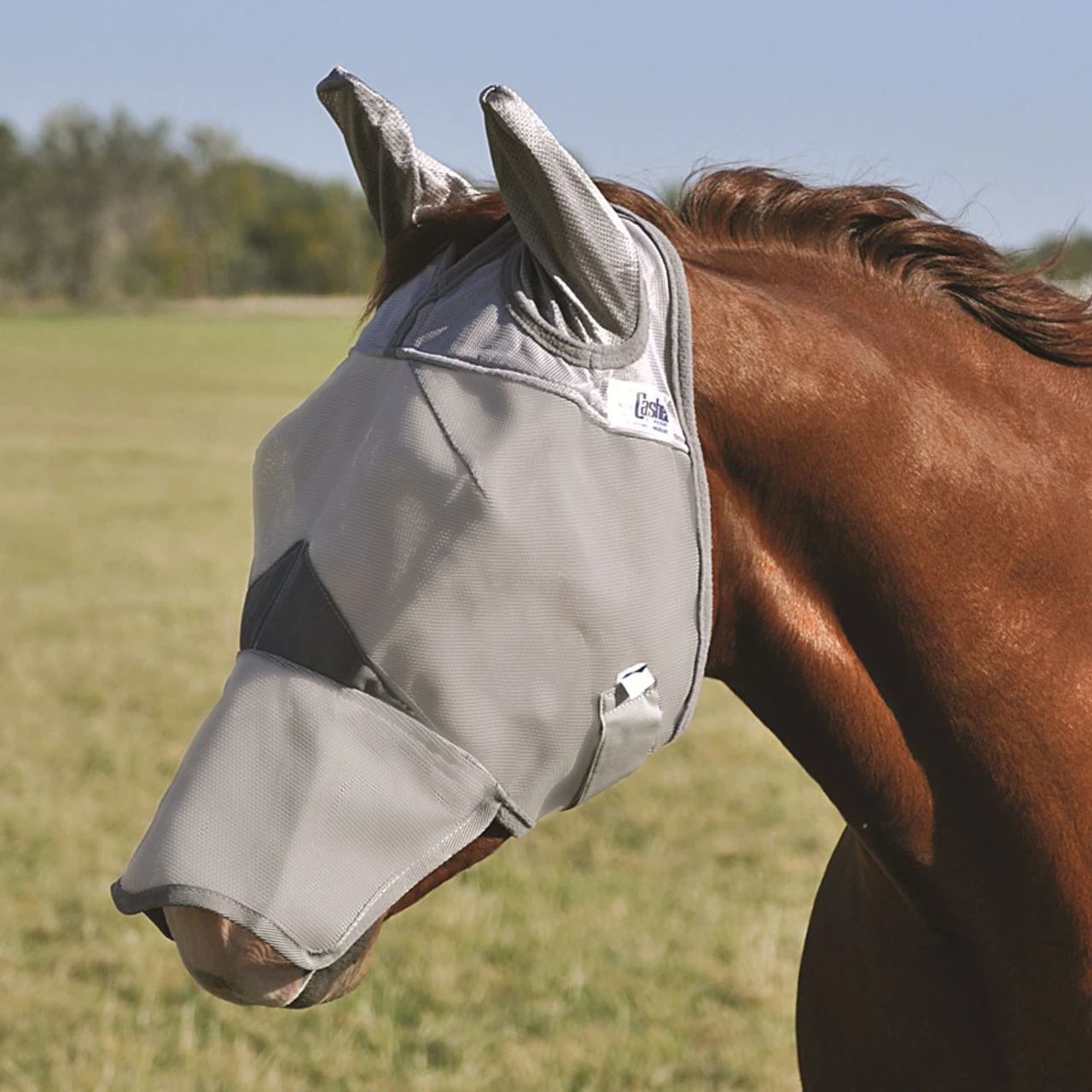 Cashel Company CASHEL Crusader Long Nose Fly Mask With Ears - Image 6