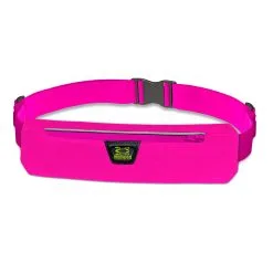 AMPHIPOD AirFlow MicroStretch Plus Pink Running Belt With Silver Reflective (234-7)