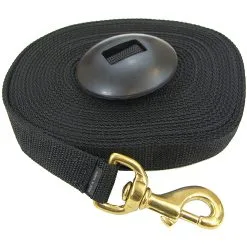 INTREPID INTERNATIONAL 25ft Lunge Line With Rubber Stopper