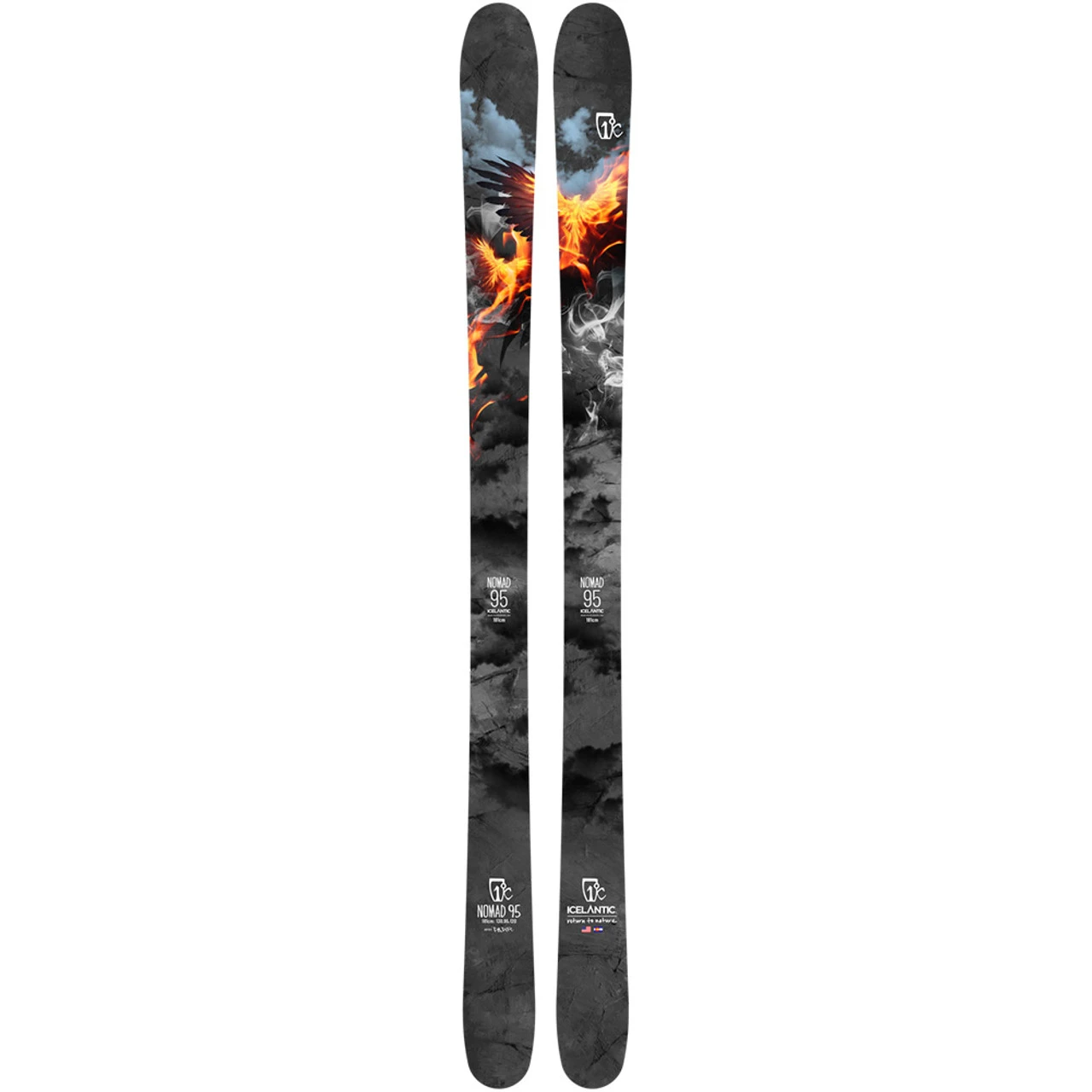 ICELANTIC Nomad 95 Skis (HGSKI22007-par)