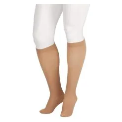 JUZO Soft Compression 20-30 MmHg FF Short Silicone Knee High Stockings