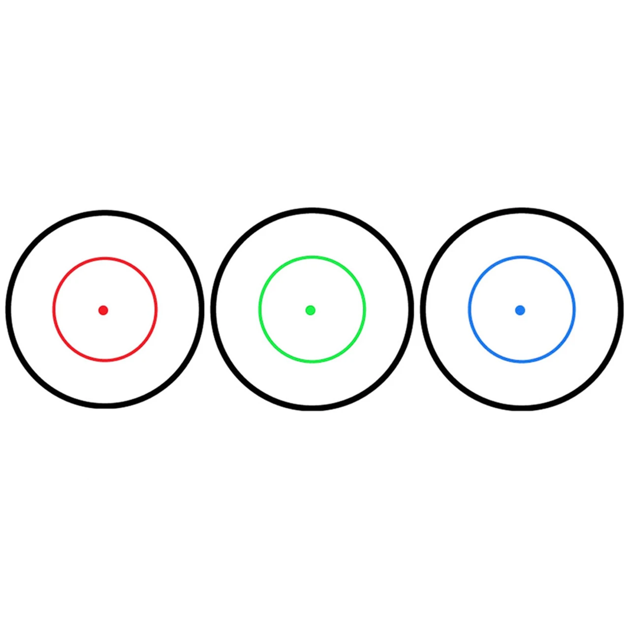 TRUGLO Triton 30mm Illuminated 3-Color 3 MOA Dot Tactical Red Dot Sight (TG8230TB) - Image 2