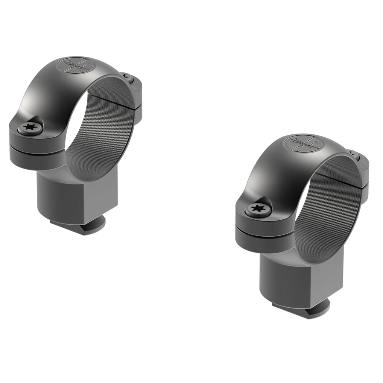 LEUPOLD Dual Dovetail 1in High Matte Black Scope Rings (49918) - Image 2