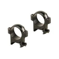 BURRIS Zee Weaver-Style 1in Medium Gloss Black Rings (420081)