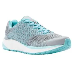 PROPET Women's Propet One Gray/Mint Shoes (WAA102M-GMI)