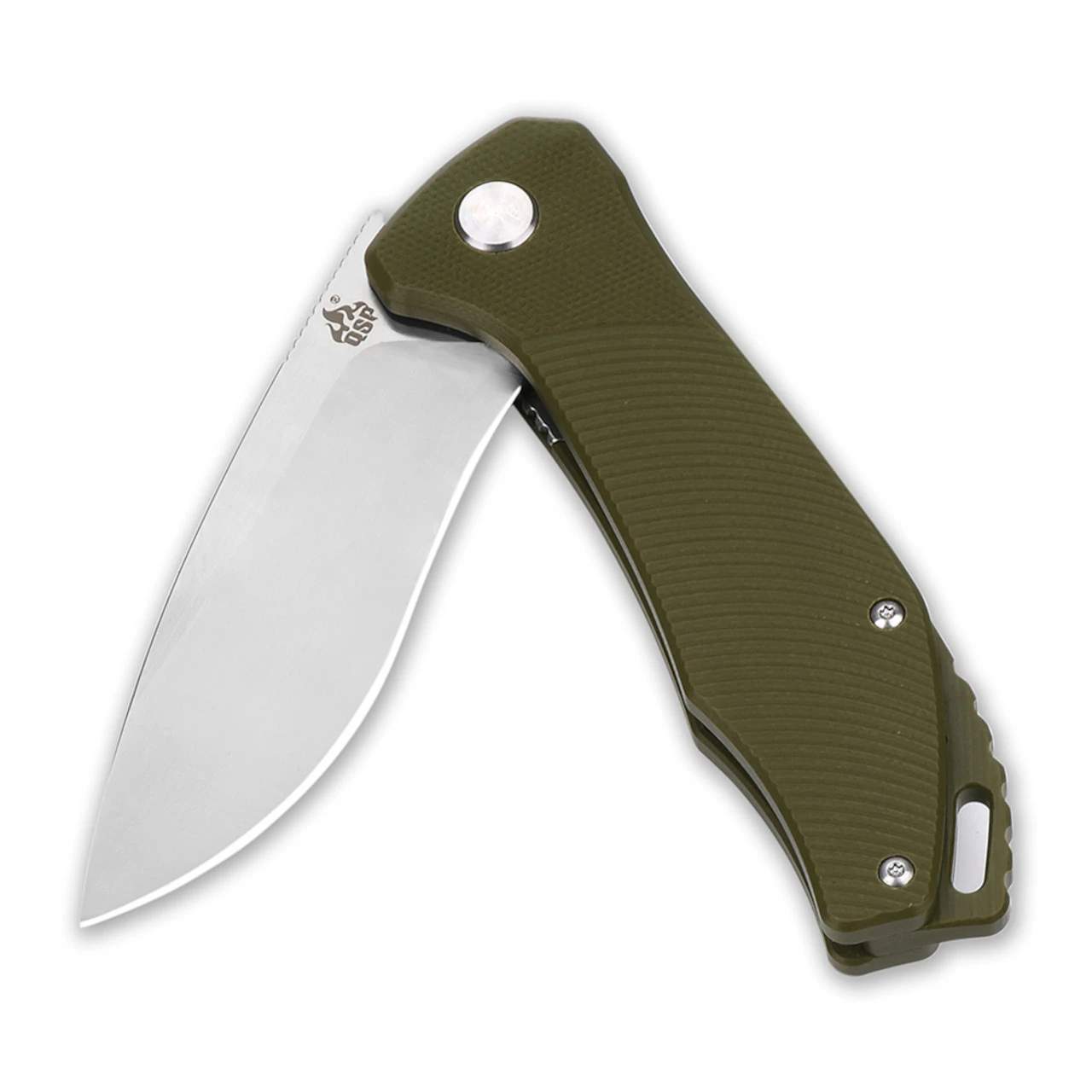 QSP Raven Green G10 Ball Bearing Pocket Knife (QS122-B-Raven) - Image 2