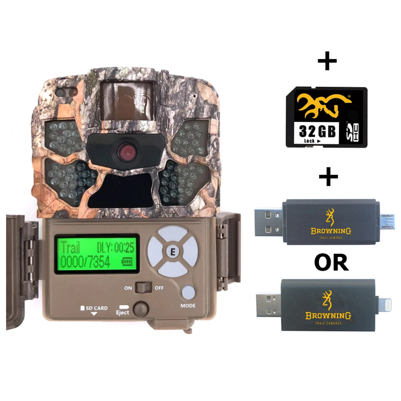 BROWNING TRAIL CAMERAS Strike Force Max HD Plus Trail Camera - 32GB SD Card And SD Card Reader Combos Available - Image 6