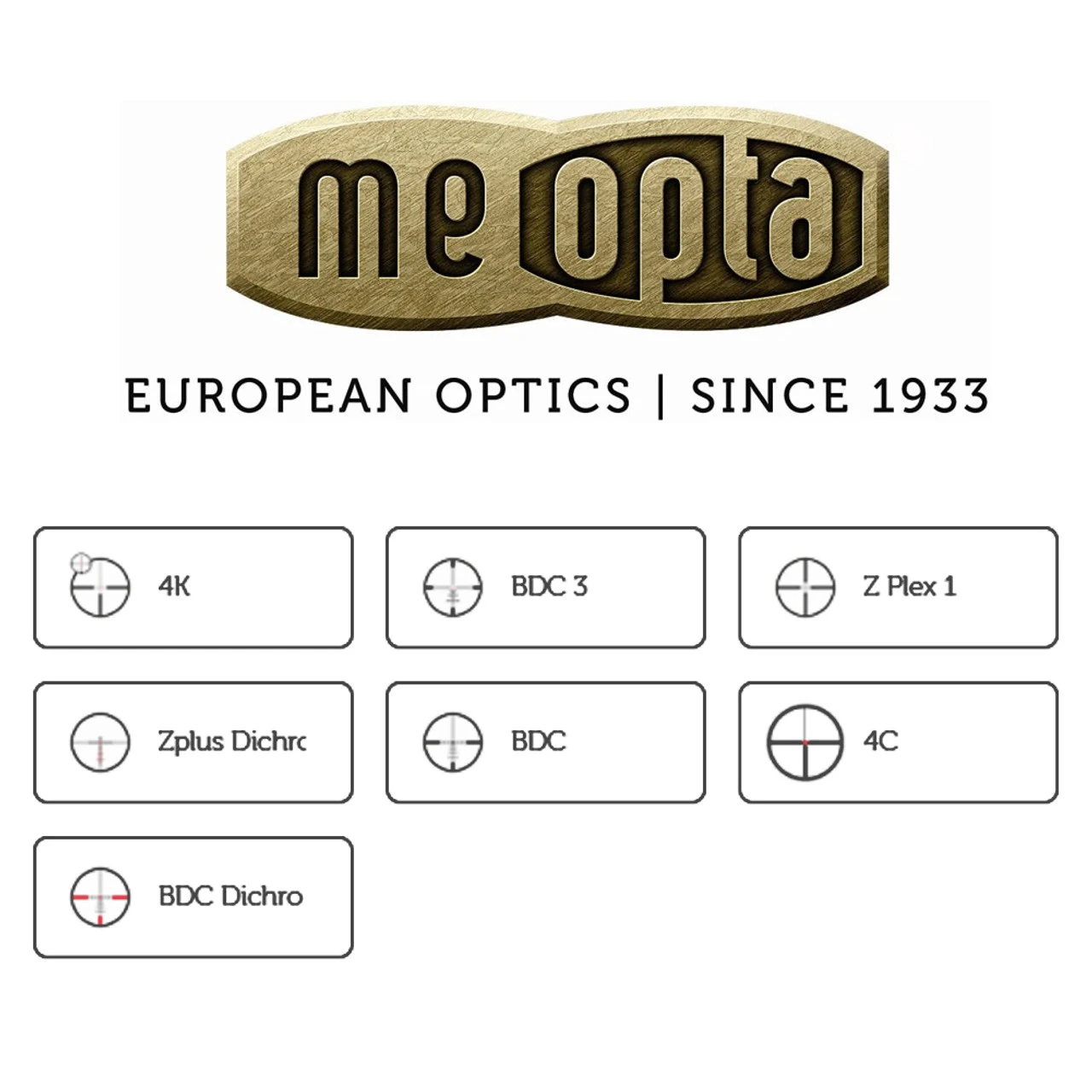 MEOPTA Optika6 3-18x56 4C 30mm SFP 2nd Focal Plane Illuminated Riflescope (653656) - Image 4