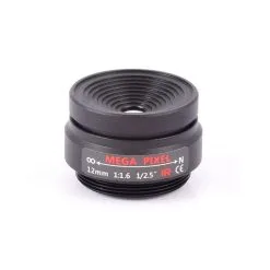 AIDA 12mm Fixed Focal Mega-Pixel CS Mount Lens (CS-12.0F)