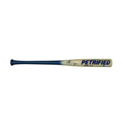 BAMBOOBAT BY PINNACLE SPORTS EQUIPMENT INC BAMBOOBAT Adult Hickory Hybrid Navy Handle/Natural Barrel LG Graphic Baseball Bat (PET-HNBN243LG)
