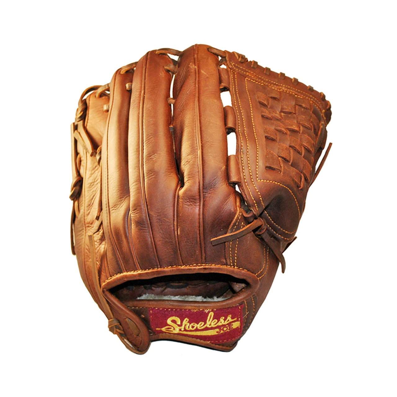 SHOELESS JOE BALLGLOVES 12 1/2in Basket Weave Web Left Hand/Right Hand Throw Glove (1250BW) - Image 2