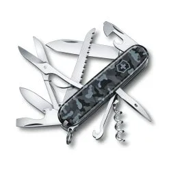 VICTORINOX Huntsman Navy Camouflage Pocket Knife (1.3713.942-X2)
