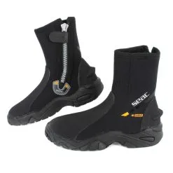 SEAC Pro HD 6mm Neoprene Scuba Boot With Side Zipper