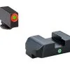 AMERIGLO For Glock Tritium I-Dot Green With Orange Outline Front And Green Rear Sights (GL-201)
