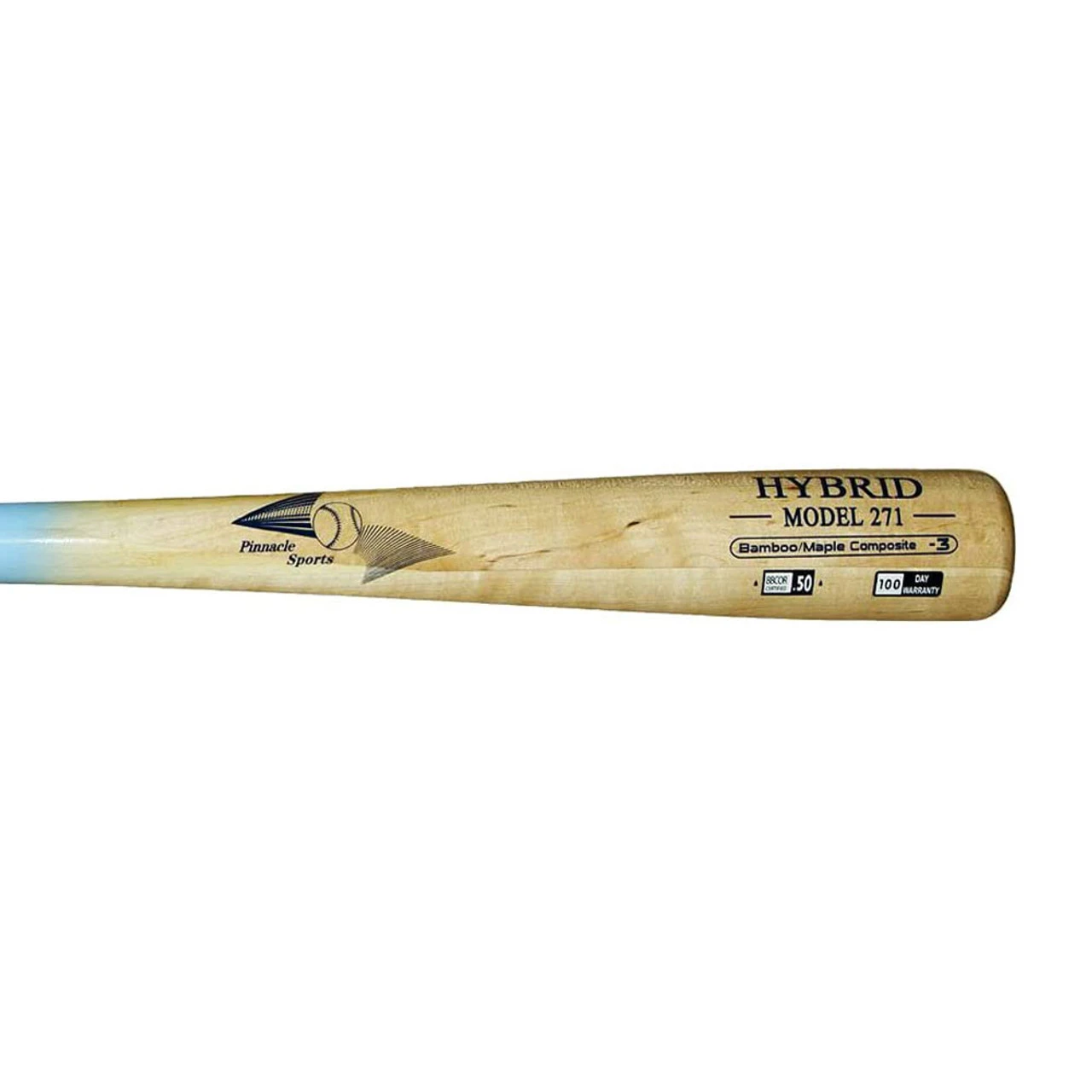 BAMBOOBAT BY PINNACLE SPORTS EQUIPMENT INC BAMBOOBAT Bamboo/Maple Composite Wood Baseball Bat - Image 3