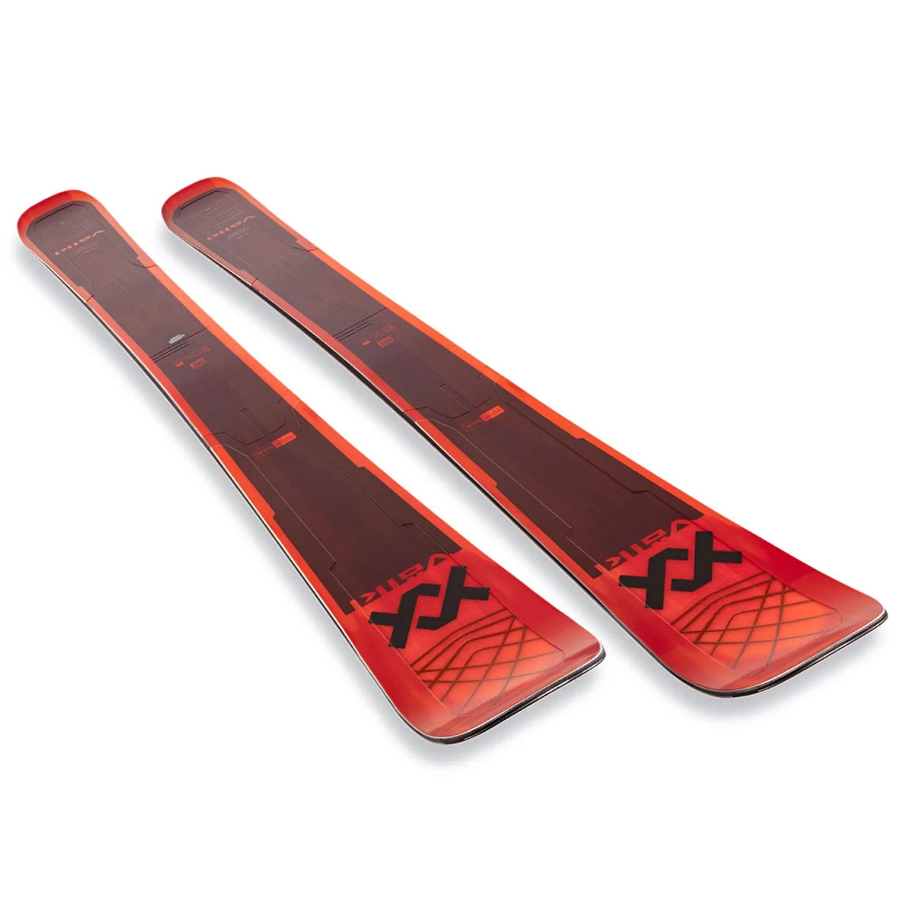 VOLKL M6 Mantra Black/Red Skis (122404) - Image 2