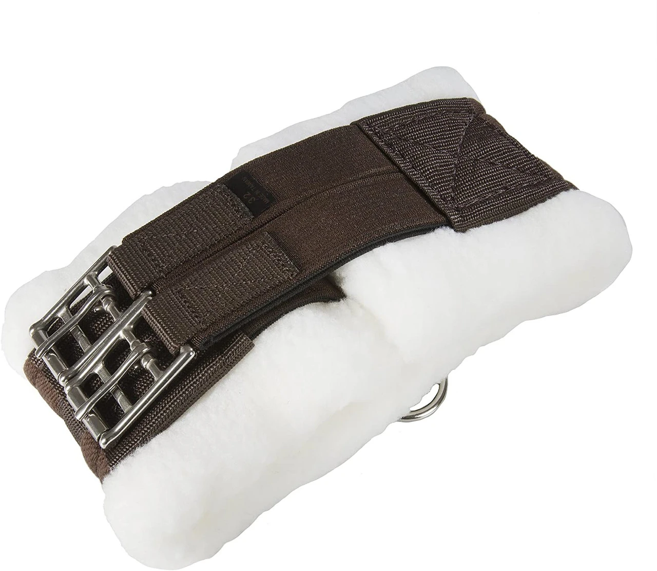 INTREPID INTERNATIONAL Fleece English Girth With Double Elastic (CLFS) - Image 3