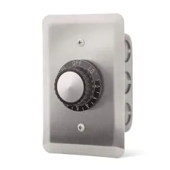 INFRATECH Input Regulator Single SS Wall Plate With Deep Gang Box (14-4200)