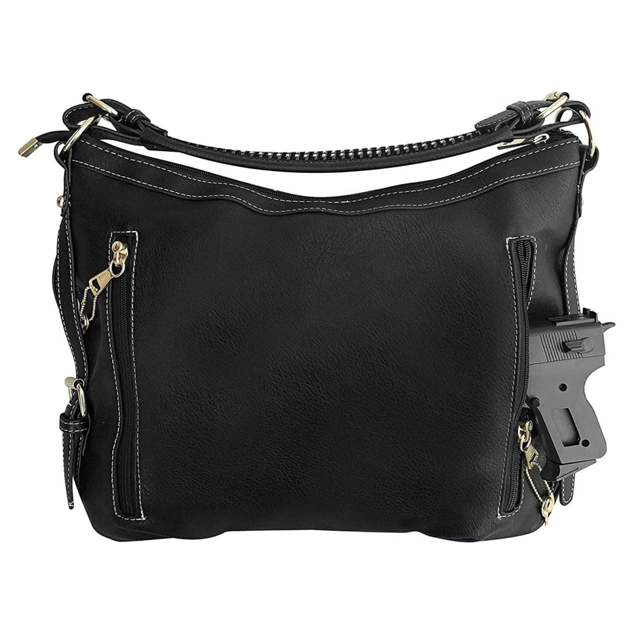 ROMA LEATHERS Cross Body Gun Concealment Purse - Image 2