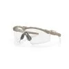 OAKLEY SI Ballistic M-Frame 3.0 Strike Array Clear, TR22 And TR45 Lenses Desert Tan Protective Eyewear (OO9146-29)