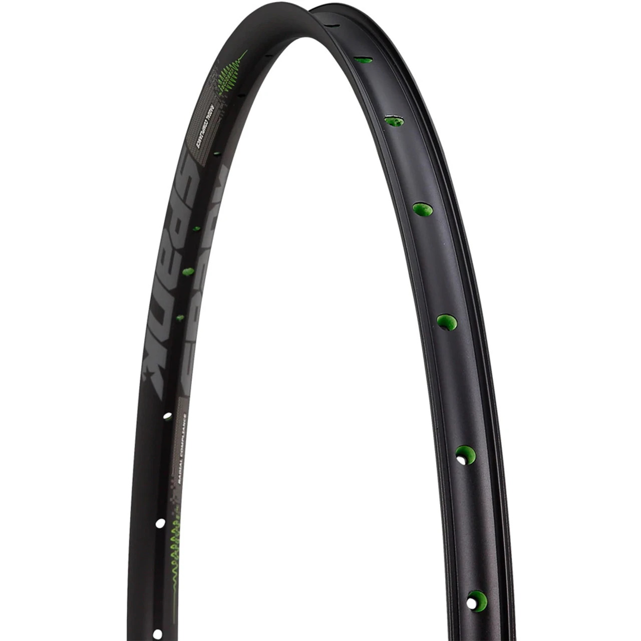 SPANK Flare 24 OC Vibrocore 700c/29in 28H Black Rim (C0205290120ASPK)