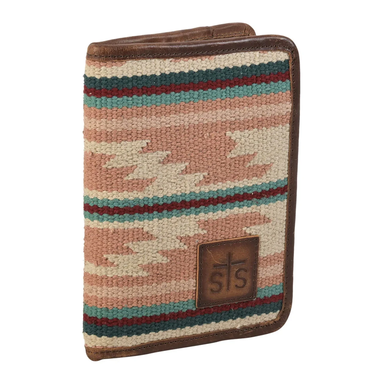 STS Palomino Magnetic Multi-Light Pink Serape Wallet (30346) - Image 3