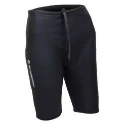 SHARKSKIN Women's Chillproof Black Short Pants (WSSCPSPBK)