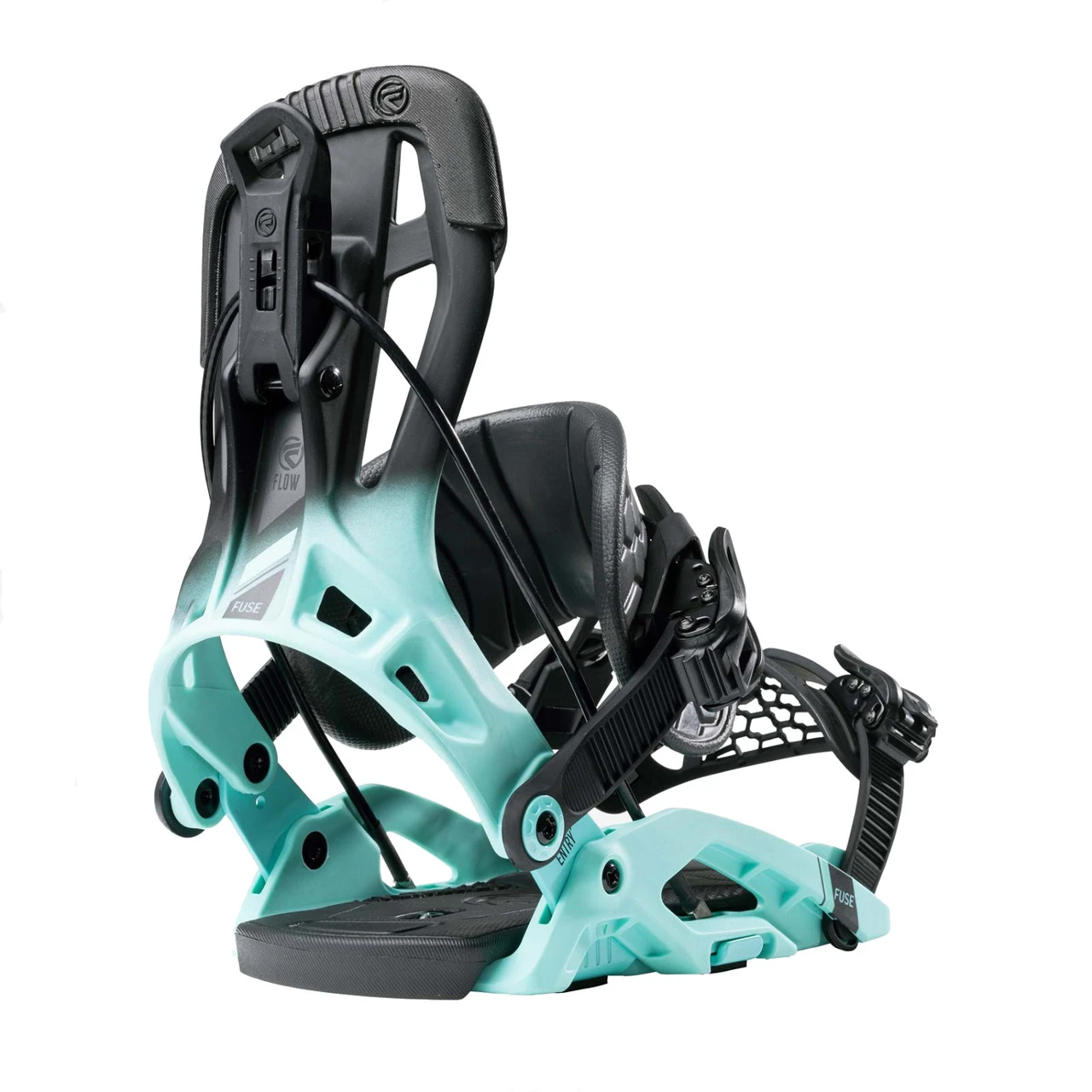 FLOW Men's Fuse Hybrid Blackaqua Bindings (F.23.BNM.FUH.TQ) - Image 2