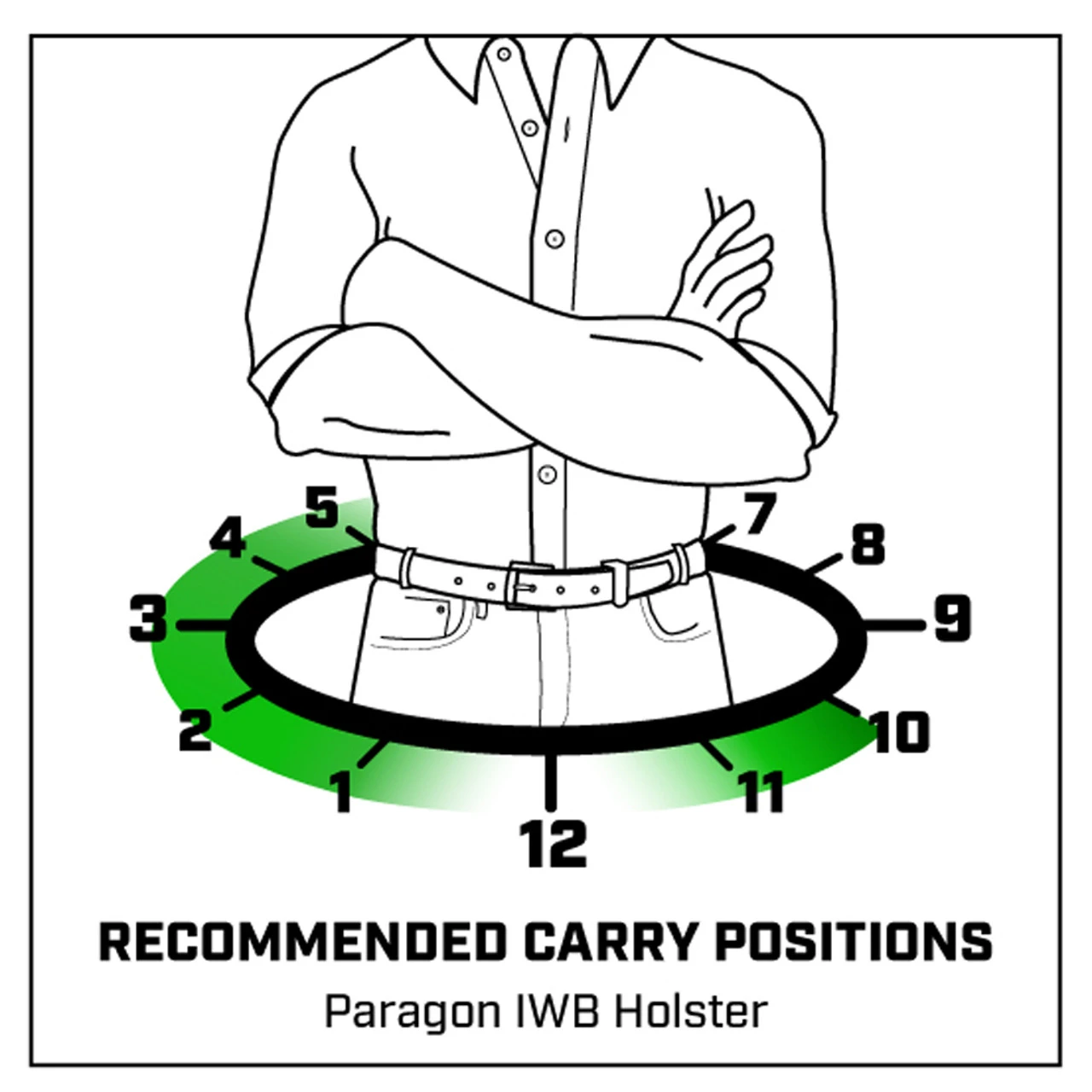 GALCO Paragon 2.0 IWB Holster For Glock 48 (PA2-834RB) - Image 3