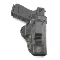 DON HUME Clip On H715-M Right Hand Black Holster Fits Glock 17/22/31/ Taurus PT908 (J168790R)