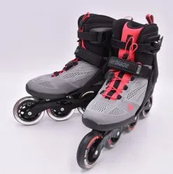 Open Box (Great Condition, Limited Use): ROLLERBLADE Macroblade 90 W, Color: Neutral Grey/Paradise Pink, Size: 10 (07100500A06-10)