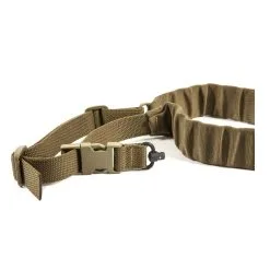 Blue Force Gear BLUE FORCE UDC Padded Bungee 1 Point Push Button Adapter Coyote Brown Sling (UDC-200-BG-PB-CB)