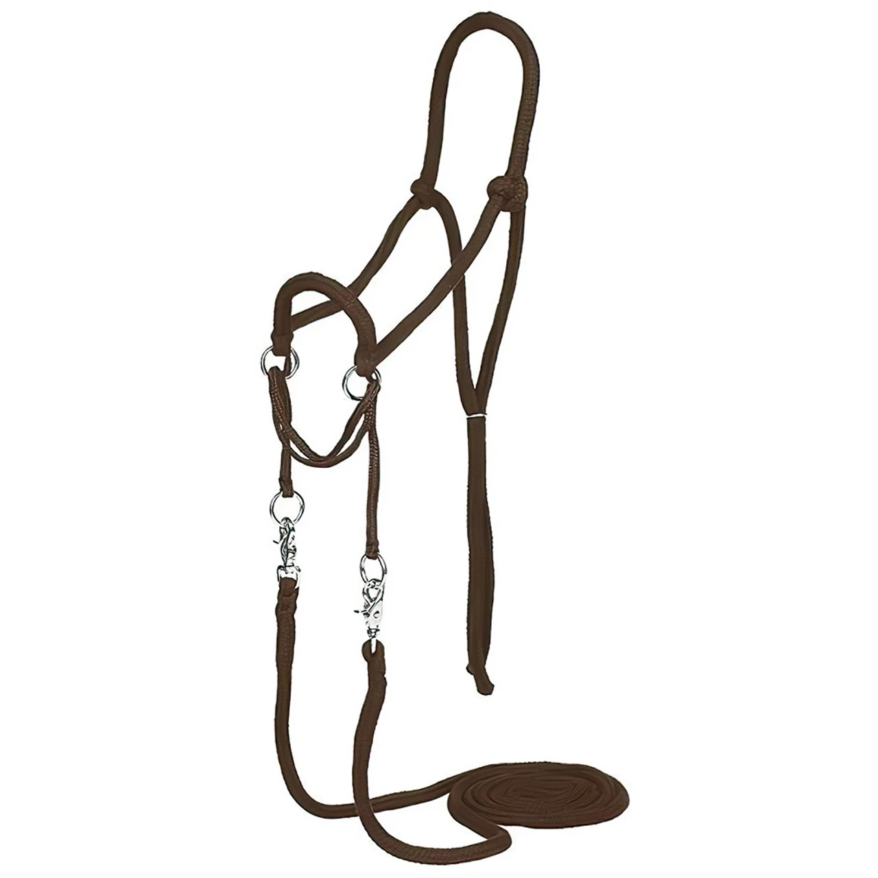 MUSTANG Nylon Bitless Bridle With Reins - Image 2