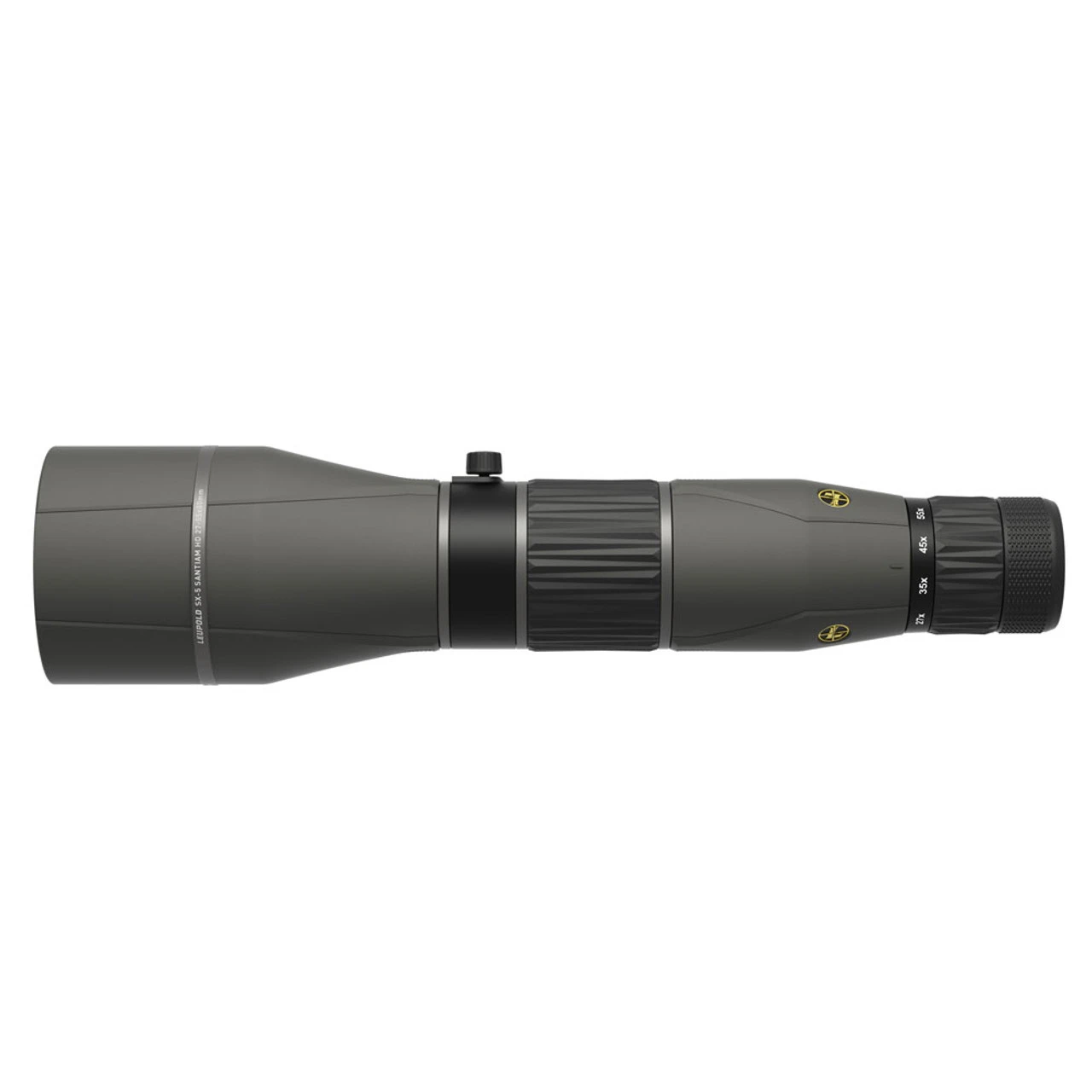 LEUPOLD SX-5 Santiam 27-55x80 HD Straight Spotting Scope, Shadow Gray (175912) - Image 6