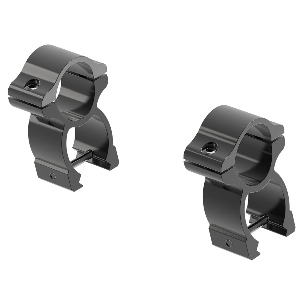 LEUPOLD Rifleman Detachable See-Thru High Black Gloss Scope Rings (57395) - Image 2