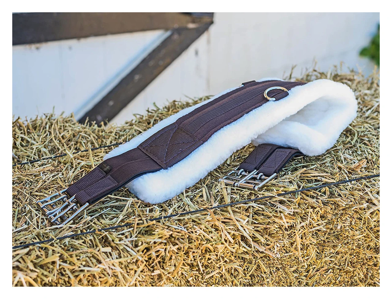 INTREPID INTERNATIONAL Fleece English Girth With Double Elastic (CLFS) - Image 4