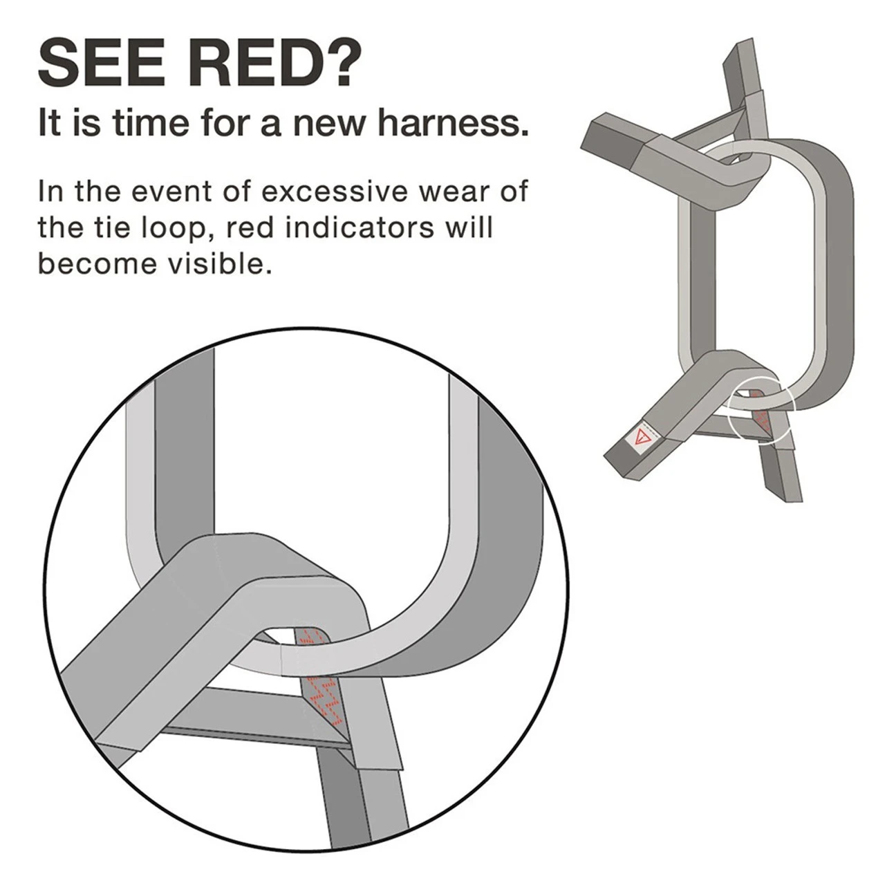 WILD COUNTRY Mosquito Black/White Harness - Image 6