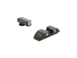 AMERIGLO Classic 3 Dot Green Tritium Night Sight Set For Glock Gen5 17,19,19X,26,45 (GL-5113)