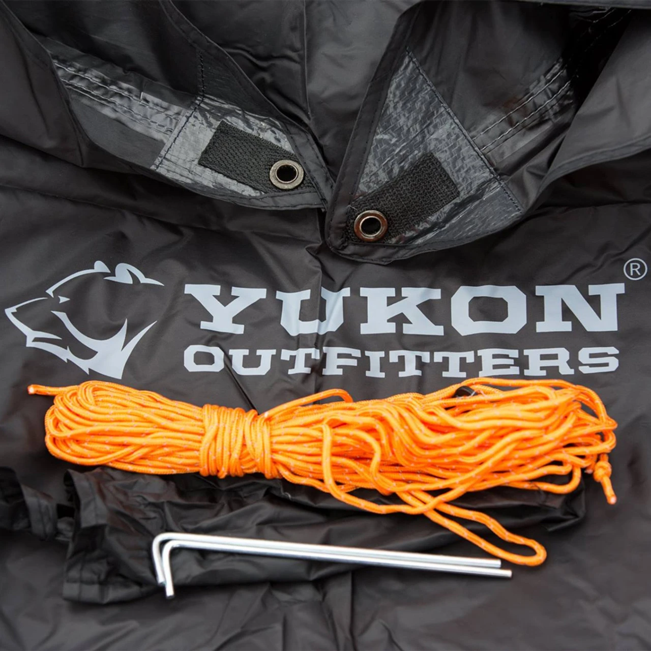 YUKON OUTFITTERS Walkabout Grey Rainfly Tarp (MG-rainfly1G) - Image 3