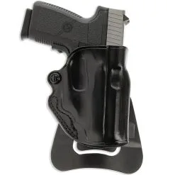 GALCO Speed Master 2.0 Kahr CW9 W/CTC Laserguard RH Black Paddle/Belt Holster (SM2-604B)