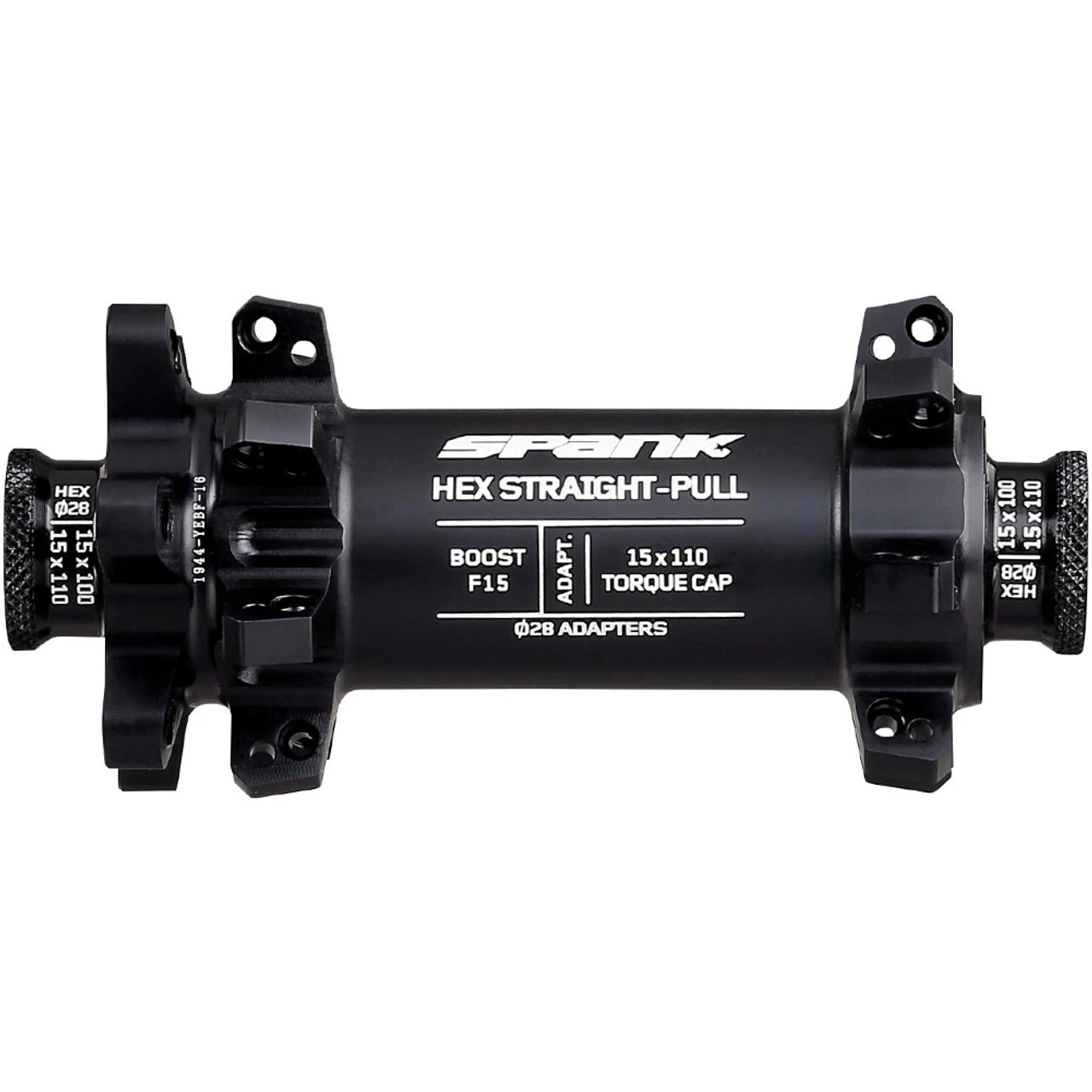 SPANK Hex Straight Pull Boost F15 28H Front Hub (C04HS112200ASPK) - Image 2