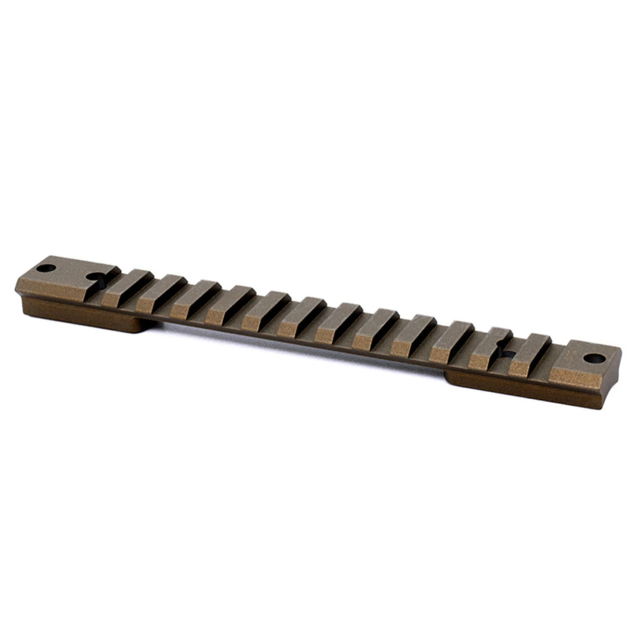 WARNE Mountain Tech Burnt Bronze Tactical Rail For Remington LA (7674BB)