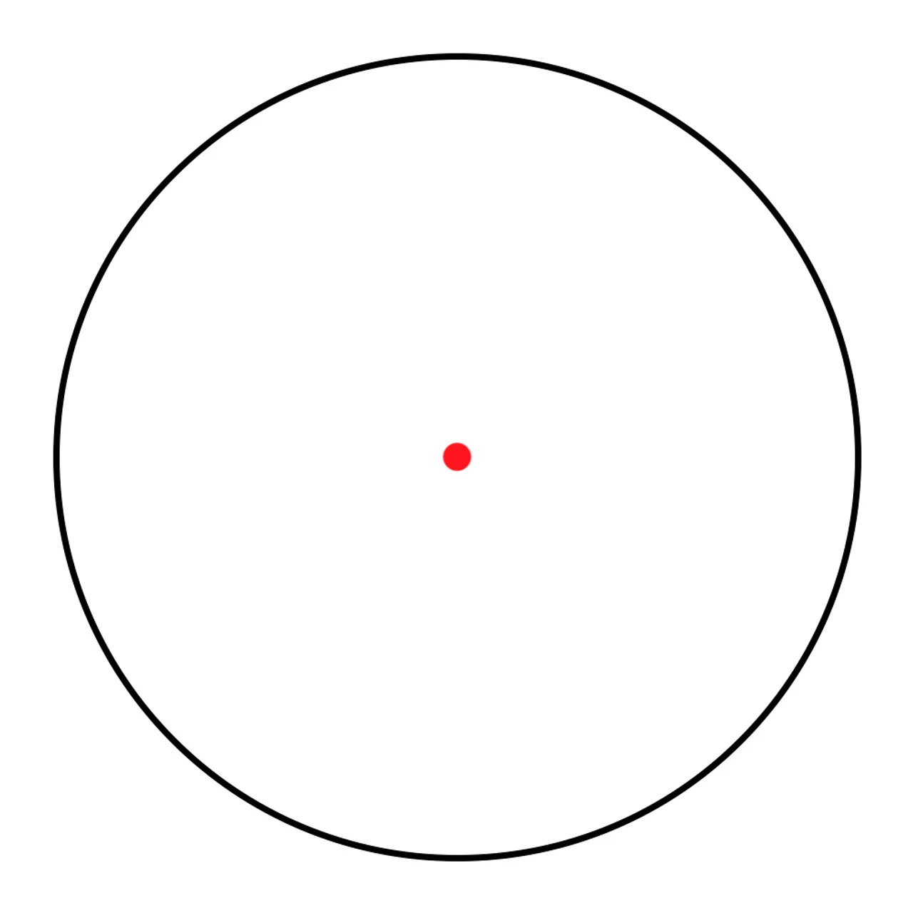 TRIJICON Miniature 1x25 2 MOA ADJ Red Dot With Mount AC32069 MRO Reflex Sight (MRO-C-2200006) - Image 5